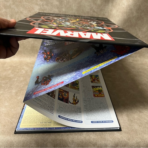 MARVEL THE EXPANDING UNIVERSE WALL CHART - - Picture 2 of 3